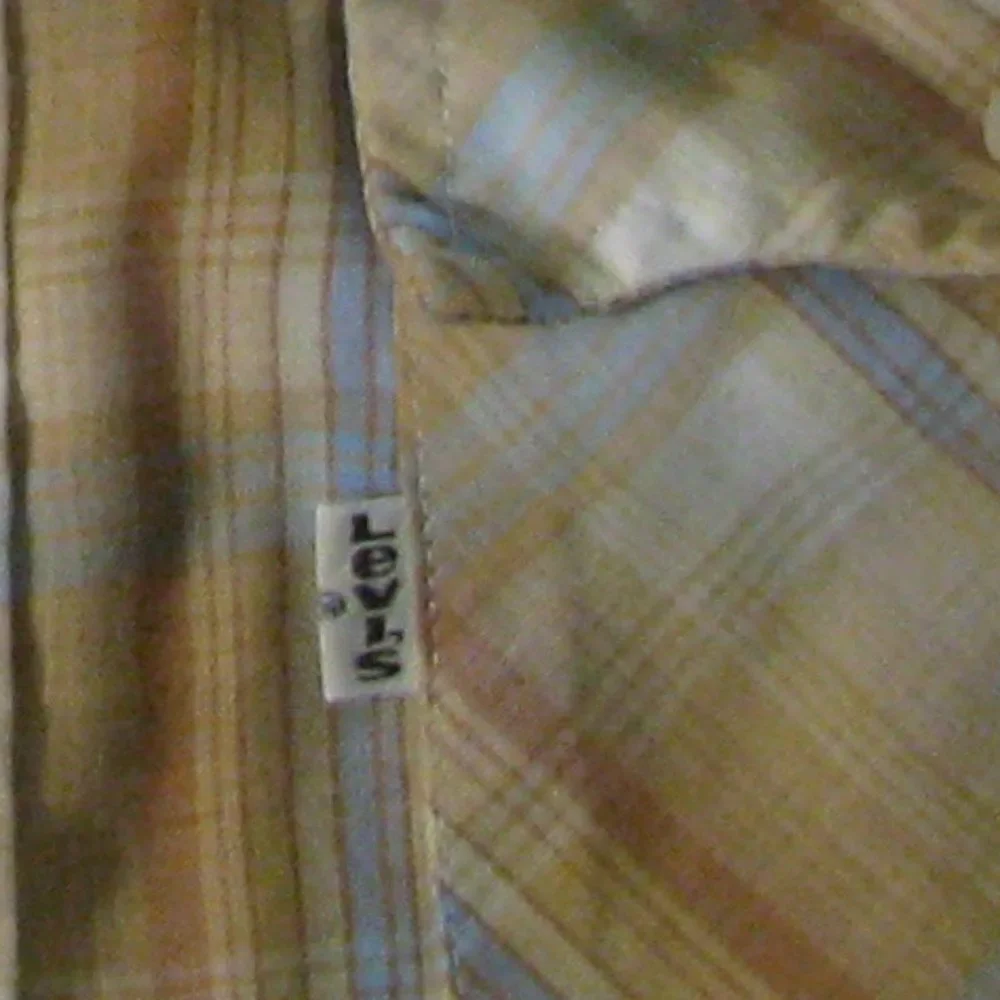 Vintage Levi's Plaid Button Down Western Shirt